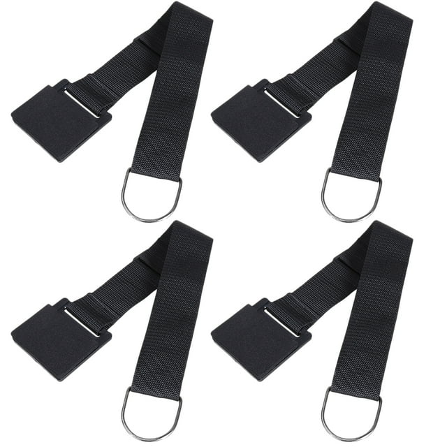 GOOHOCHY 1 bolsa/4 piezas de correa antideslizante para violonchelo, soporte de anclaje para pasador de bajo, soporte de tope para pasador de extremo, placa antideslizante para violonchelo (negro)