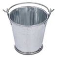 thumbnail image 5 of 2 Pcs Dollhouse Iron Bucket Vivid Exquisite Miniature Simulation Iron Bucket for 1/12 Doll House Decoration, 5 of 5