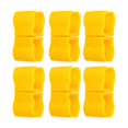 thumbnail image 1 of Football Flag Pole Connector, Compact Plastic Rugged Yellow Football Flag Pole Clip Reusable  for Practice, 1 of 7