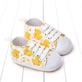 thumbnail image 2 of Eashery Baby Sneakers Girls Boys First Walkers Canvas Denim Shoes Breathable Mesh Sneakers Toddler Shoes Girl (Yellow,5), 2 of 5