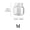 Transparent-M, variant on 1/2/3pcs Nordic Creative Transparent Vases Glass Bottle Flower Pot Hydroponic Terrarium Arrangement Container Table Vase Decor