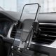 thumbnail image 4 of Soporte de teléfono para ventilación de coche con abrazadera ajustable para teléfonos inteligentes y dispositivos de navegación, blanco o negro, ligero y seguro para una conducción segura., 4 of 6