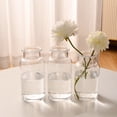 thumbnail image 3 of Small Vases for Flowers,Mini Clear Glass Bud Vases,Mini Flower Vase for Wedding Table Centerpiece Home Decor,Housewarming Gift, 3 of 8