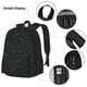 thumbnail image 3 of Balery Black Glitter Mochila Escolar 3 en 1 para Niños - Mochila Resistente con Lonchera Térmica y Estuche - Mochila Escolar para Niños y Niñas, 3 of 7