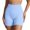 Light Blue, variant on Workout Shorts for Women Seamless Scrunch Butt Lifting High Waisted Yoga Gym Booty Running Short Pants
