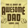 thumbnail image 2 of This is What Awesome Dads Look Like Men's Graphic T Shirt Tees Brisco Brands X, 2 of 6