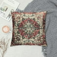 thumbnail image 2 of Nawypu Throw Pillow Cover Boho, Vintage Persian Pillow Cover Ethnic Decorative Pillow Cases Home Outdoor Square Pink Pillowcase for Bed Sofa Couch, 2 of 5