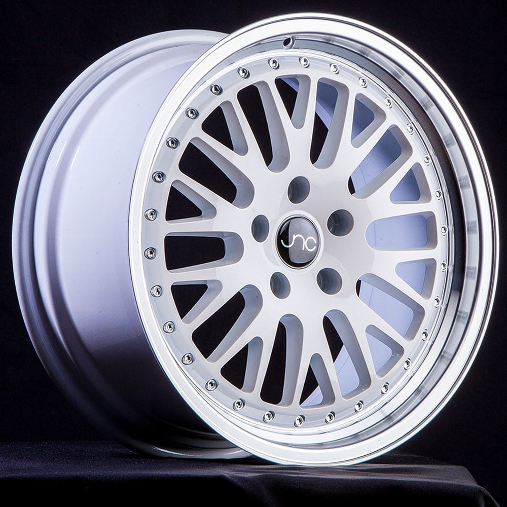 For 18x9.5 inch (1 Single Wheel Only) JNC Wheels 18" JNC001 White