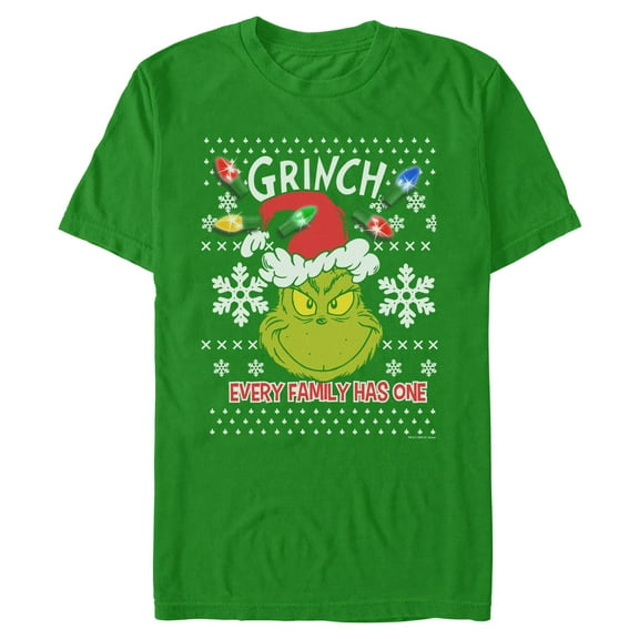 Mens The Grinch Every Family Has One T Shirt