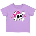 thumbnail image 3 of Inktastic Valentine Holiday Girls Skull Girls Toddler T-Shirt, 3 of 5