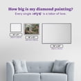 thumbnail image 4 of Kit de pintura con diamantes DIAMOND ART CLUB Garden of Grace, 4 of 6