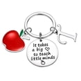 thumbnail image 1 of Dsscvnef Teacher Appreciation Keychain Thank You Present for Inspirational From Students Unique Accessories, 1 of 1