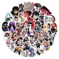 thumbnail image 2 of Hot Sale!50 Pcs Anime Cosplay Stickers Character Stickers DIY Waterproof Pvc Props, Decal Stickers, 2 of 6