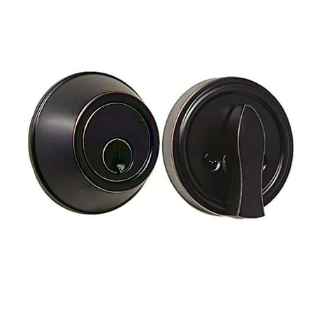 Weslock 00471-1-1SL23 Keyed One Side 471 Single Cylinder Deadbolt, Oil Rubbed Bronze