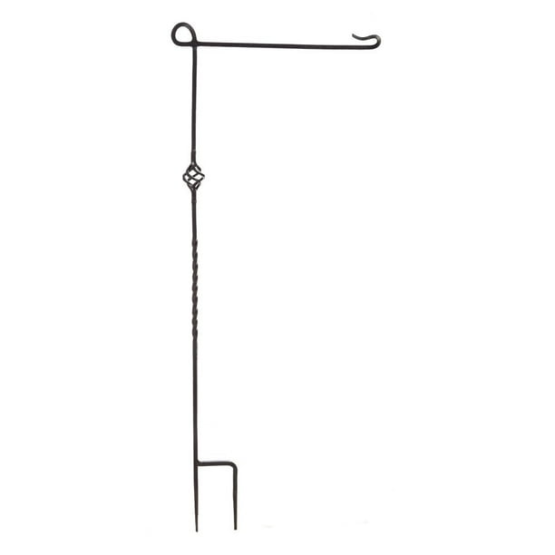 Evergreen Cast Steel Garden Flag Stand Hang Your Flags Proudly In