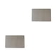 thumbnail image 1 of Kearding Mantel de de PVC para comedor, posavasos, suministros para el hogar, lavable Simple Gris 30*45cm 2Conjunto, 1 of 6