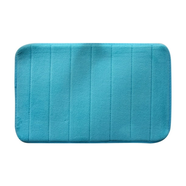 Fiudx Alfombra de Baño con Relieve de Adoquines, Espuma Viscoelástica Suave, Gran Absorción de Agua, Base de Pvc Antideslizante, Ideal para Baños, Salones y Dormitorios, 40 X 60 Cm.
