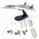 thumbnail image 3 of Modelo avión a escala 1/100, metal fundido a presión, con base exhibición. Juguete avión ataque para cafetería., 3 of 9