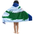 thumbnail image 1 of Toalla de baño para niños, envoltura para niños y niñas, toallas de playa con capucha para piscina, albornoz, algodón absorbente de felpa suave Sailing  Electrónica, 1 of 5