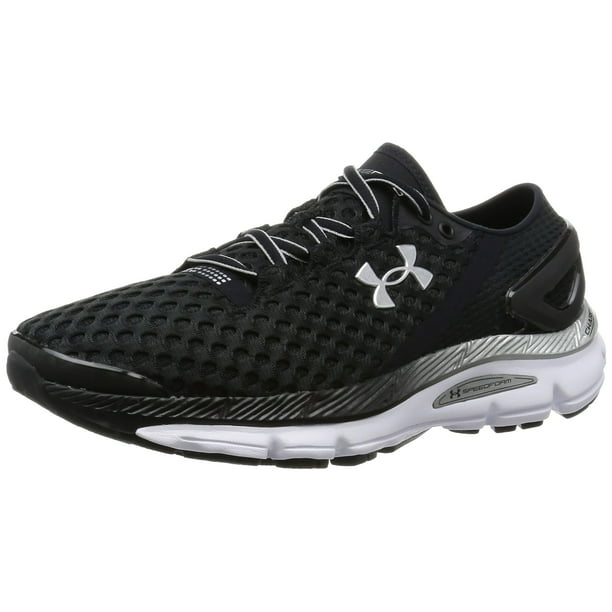 erwt Echt mineraal Under Armour Men's UA Speedform Gemini 2.1 Running Shoes AU1266212 001  (Black/White/Metallic Silver, 9.5 D(M) US) - Walmart.com