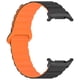 thumbnail image 4 of [Negro Naranja] Adecuado para Galaxy Watch 7 Ultra Correa Bucle Magnético Dos Colores Con Textura Puntos 47 Mm (Negro Naranja), 4 of 8