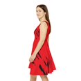 thumbnail image 5 of Effete Feline Claw Marks Scratch Women Skater Dress (AOP), 5 of 6
