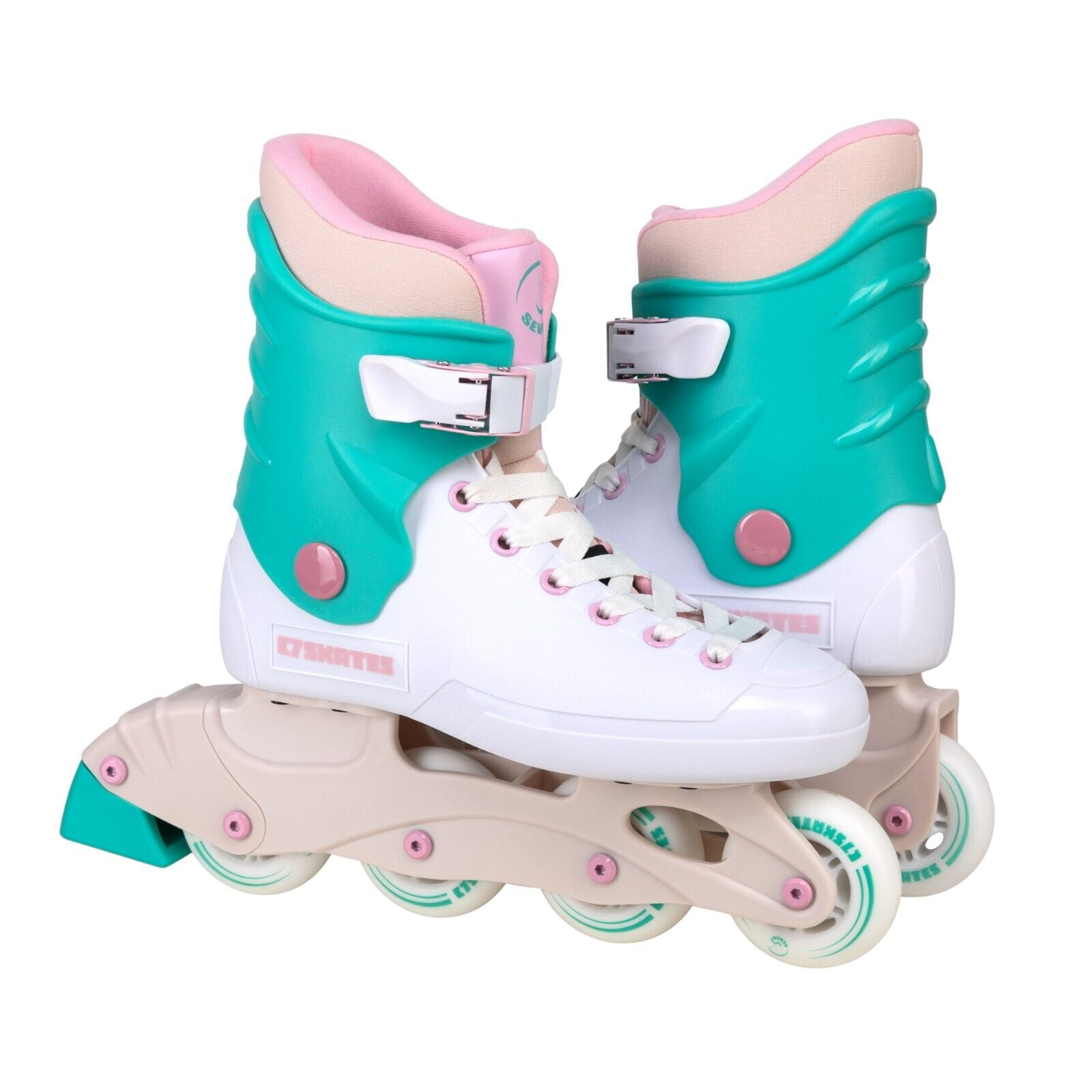 C7skates Mint Flash Nostalgic Adult Inline Skates For Women and Adult, Size 7