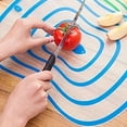 thumbnail image 3 of Table Setting for 4 Dining Table Chargers Outdoor Place Mats for Tables Clear Table Mat for Toddler Table Runners 36 Inches 2x4 Table Mat Table Set Outdoor Dining Table Set for 4 round Dinning Table, 3 of 3