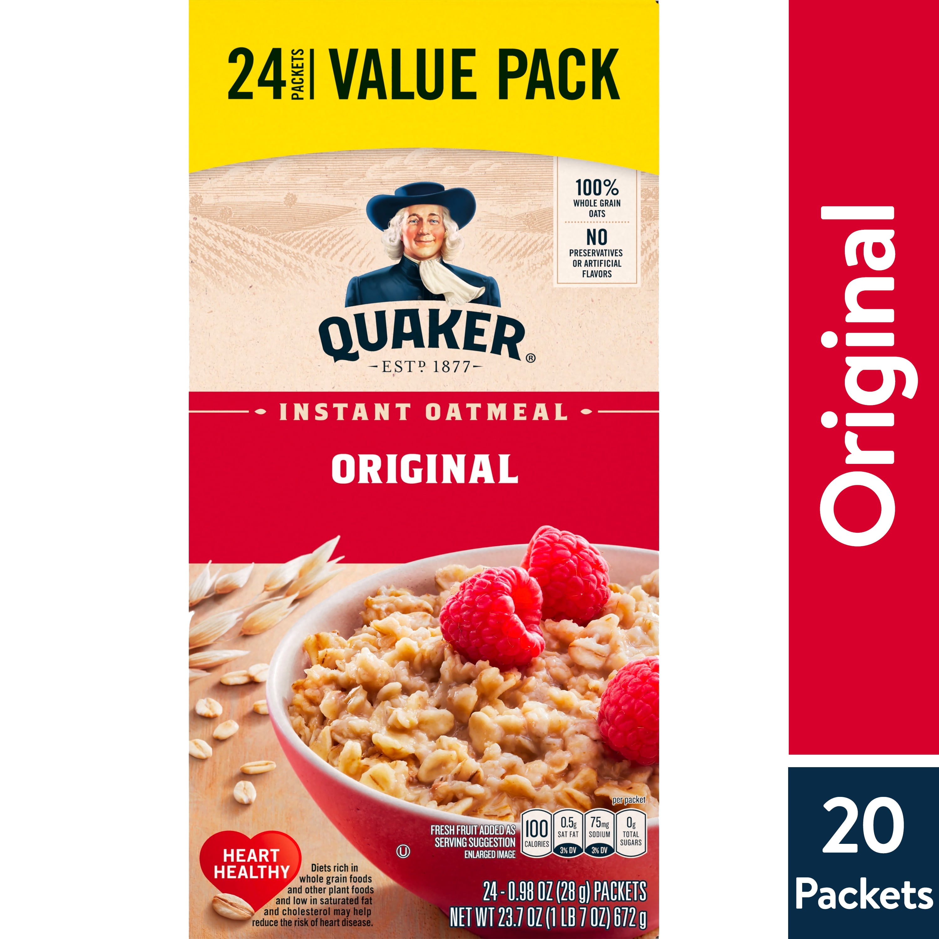 Cream Of Wheat Original Flavor Instant Hot Cereal 12 1 Oz Packets Walmart Com