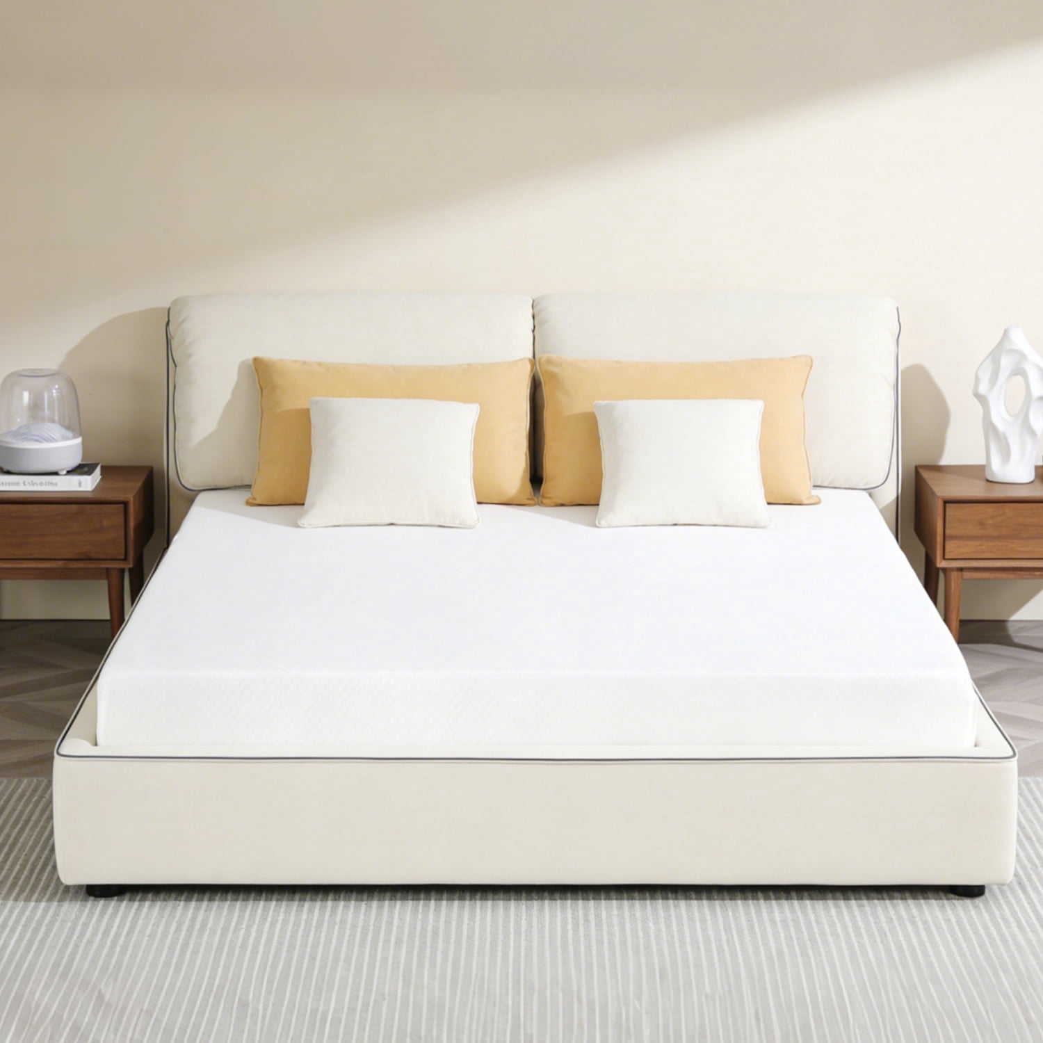 YRLLENSDAN Twin Size Mattress Twin Mattress for Kids Twin Memory Foam Mattress 6 inch Twin Mattress in a Box Medium Firm Mattress Fiberglass Free Toddler Mattress