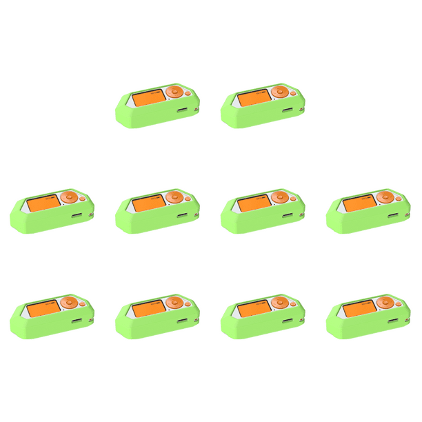 Funda Silicona Carcasa Juego Portátil Antirrayas para Flipper Zero () Verde