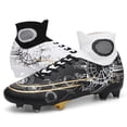 thumbnail image 4 of Zapatos de fútbol al aire libre para hombres, tacos de fútbol de Turf de tobillo de alta calidad, calzado deportivo de entrenamiento de hierba de tendencia ultraligero, zapatillas FG/TF, 4 of 5