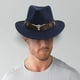 thumbnail image 3 of Sombrero de vaquero occidental Baoblaze casual ala grande, 3 of 8