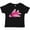 AB-Black, variant on Girls Pink Airplane Pilot Girls Toddler T-Shirt