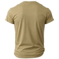 thumbnail image 3 of TQWQT Men's 250 Years USA Patriotic T-Shirt 1776-2026 American Flag Jet Fighter Short Sleeve 4th of July Shirt Crew Neck Summer Workout Tops USA Flag Graphic Tees Khaki M, 3 of 3