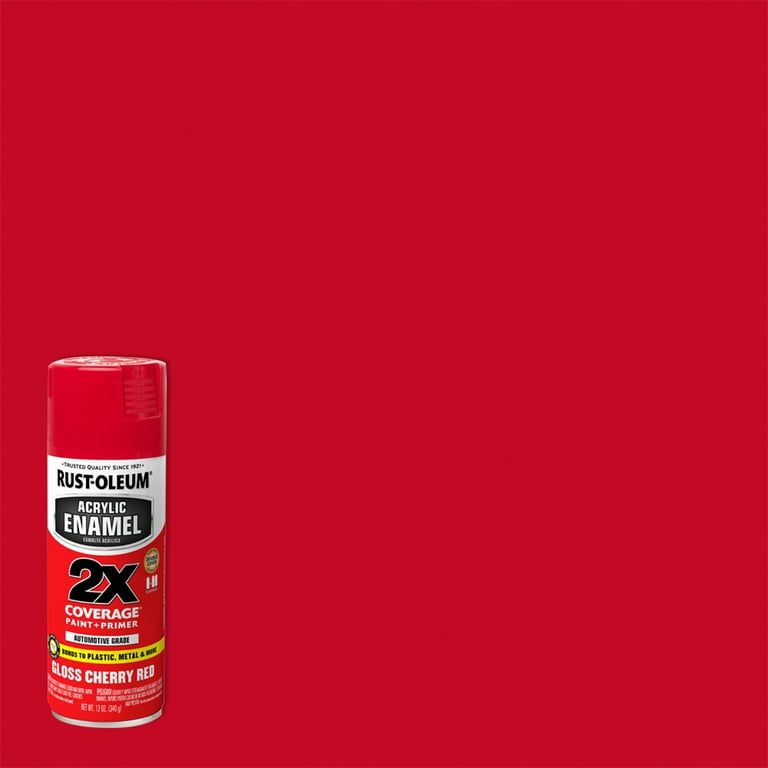 Rust-Oleum Red Automotive Touch-Up Spray Paint 12 oz 6 Pack Gloss