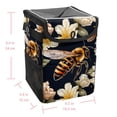 thumbnail image 5 of Honeybee Foldable Car Trash Can with Lid, Leak-proof Hanging Storage Bag - Trash Can for Car, Car Garbage Can, 5 of 6