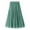 Green, variant on LEEy-world Womens Skirts Women's Poplin Smocked Waist Skirt Light Blue,One Size