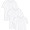White, variant on Fruit of the Loom Big Men's Crew Undershirts, 3-Pack