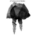 thumbnail image 2 of ROZYARD 1950s Retro Hair Tie Lace Triangle Scarf Mantilla Veil Tulle Scarf Mass Veil, 2 of 20