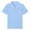 Light Blue, variant on Boys School Uniform Tops Classic Buttons Collared Short Sleeve Solid Color Casual Cotton T Shirts 2-15 Years
