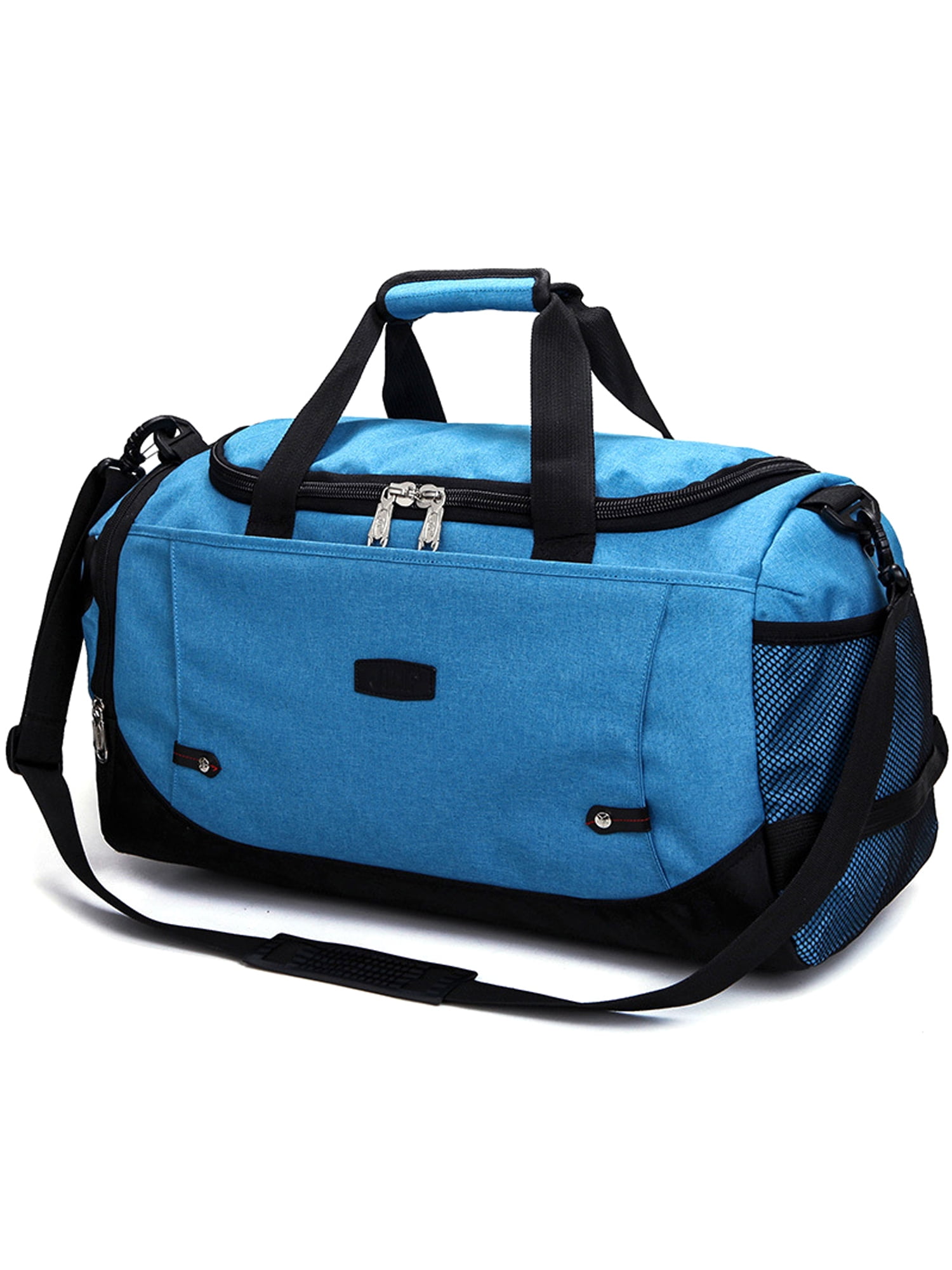 Men's Women's Travel Duffel Bag Nylon Overnight Luggage Weekend Work