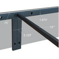 thumbnail image 5 of Maykoosh Nordic Haven 2 Drawer Platform Storage Bed, King, Grey, 5 of 10