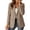 *Beige, variant on Women's Long Sleeve Single-Breasted Blazer, Ladies' Casual Work Office Suit Jacket, Open Front Solid Color Formal Coat For Women,Beige,S-3XL