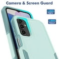 thumbnail image 4 of TJS for Samsung Galaxy A25 5G Phone Case, with Tempered Glass Screen Protector, Heavy Duty Rugged Shockproof Full Body Protection Cover for Galaxy A25 5G (Teal), 4 of 6