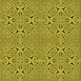 thumbnail image 1 of Ahgly Company Machine Washable Indoor Square Transitional Olive Green Area Rugs, 7' Square, 1 of 7