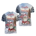 thumbnail image 3 of Santa is Coming Persian Merry Christmas Xmas Noel Truck Tree All Over Print 3D Shirt Unisex Merch Cat Lover Kitten Owner Gifts - 02023, 3 of 6