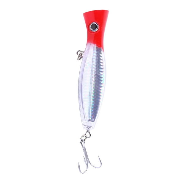 Top Water Fishing Lures Popper Lure Crankbait Minnow Swimming
