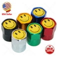 thumbnail image 2 of Hex Cute Smile Logo Car SUV Wheels Tire Air Valve Caps Stem Dust Cover Sport, 2 of 6