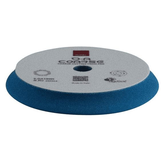 Rupes High Performance D/A Coarse Cutting Foam Pad (Blue) - 180 mm